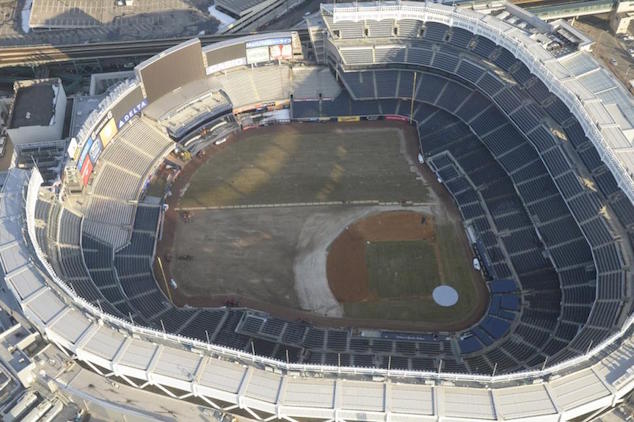 Yankee Stadium hopes to be ready for Sunday's game